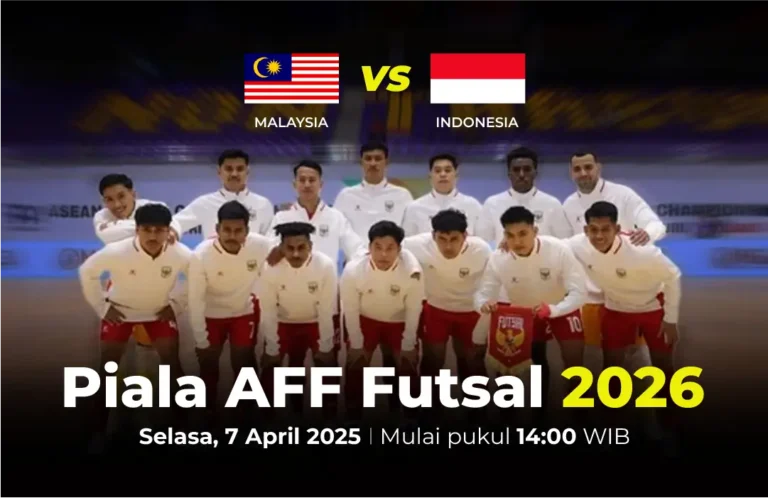 Timnas Indonesia Vs Malaysia (Piala AFF Futsal 2026)