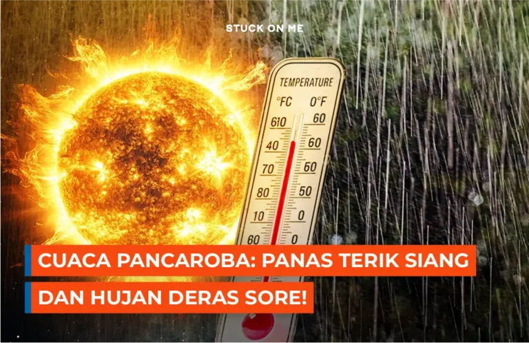 Cuaca Pancaroba: Panas Terik Siang, Hujan Deras Sore!